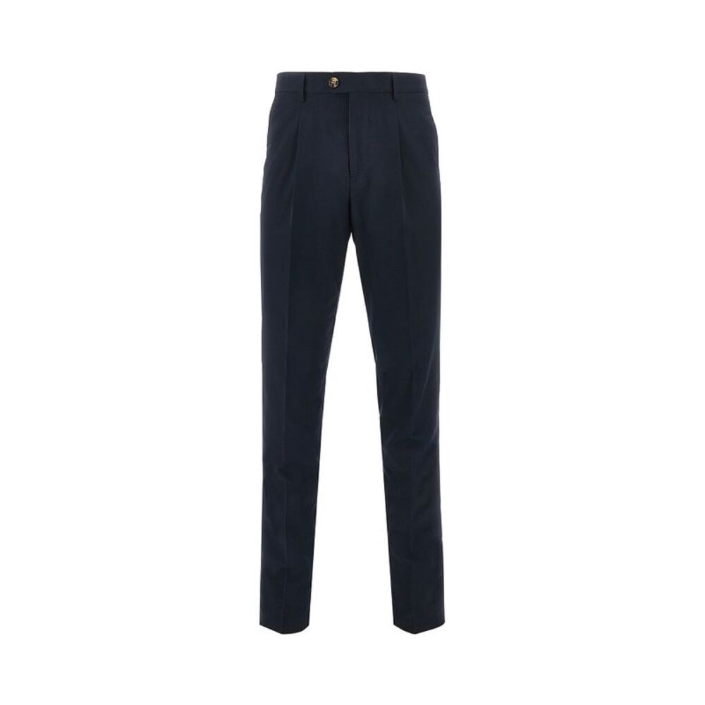 Brunello Cucinelli Men Cotton Pants With Dart